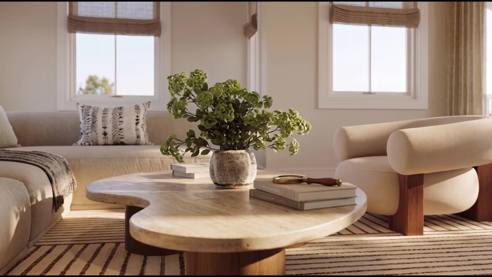 A living room at Bolton Grove